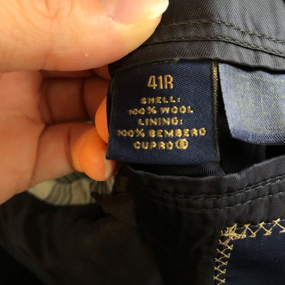 Brooks Brothers Madison Fit Blazer Navy 41R - Picture 10 of 11